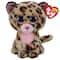 Ty Beanie Boos™ Livvie Brown & Pink Leopard, Regular